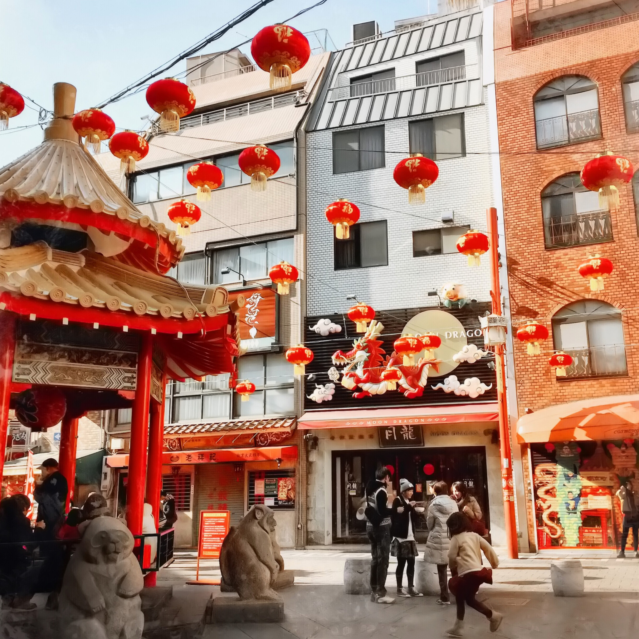 New Year's Eve in Chinatown (Kobe, Japan)