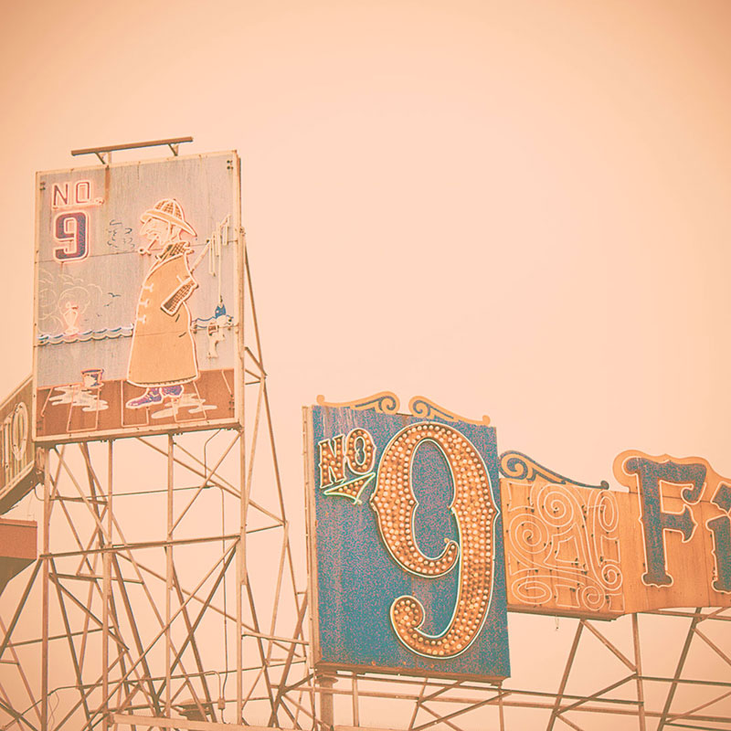 Fisherman's Wharf signage in San Francisco, California